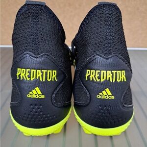 Adidas Predator Kids Sneakers - Black and Neon Yellow